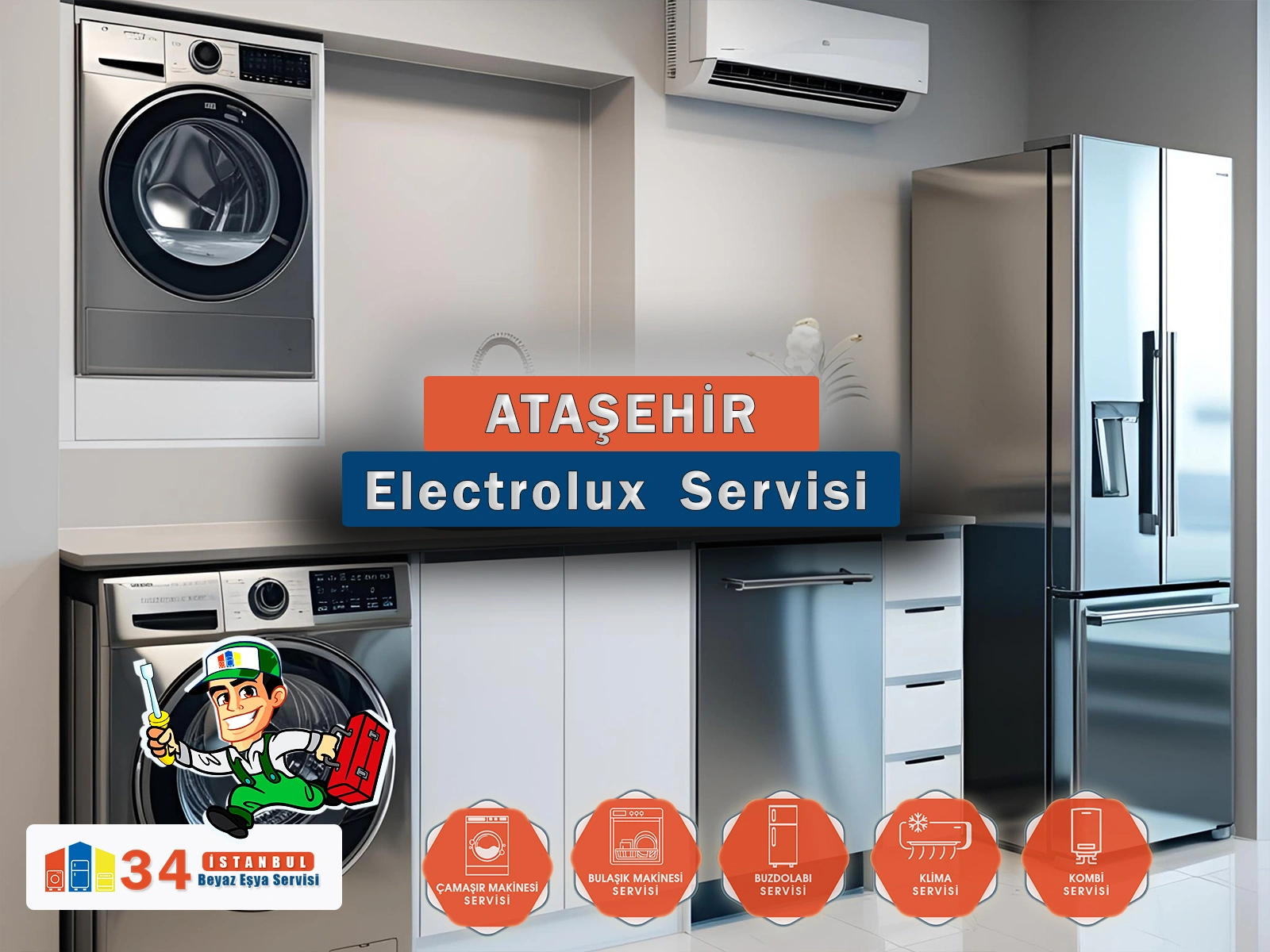 Ataşehir Electrolux Servisi
