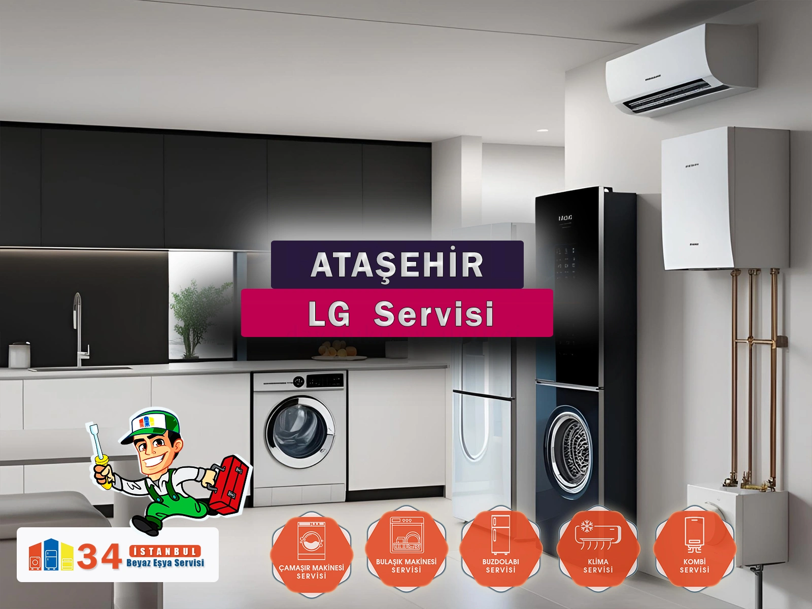 Ataşehir LG Servisi