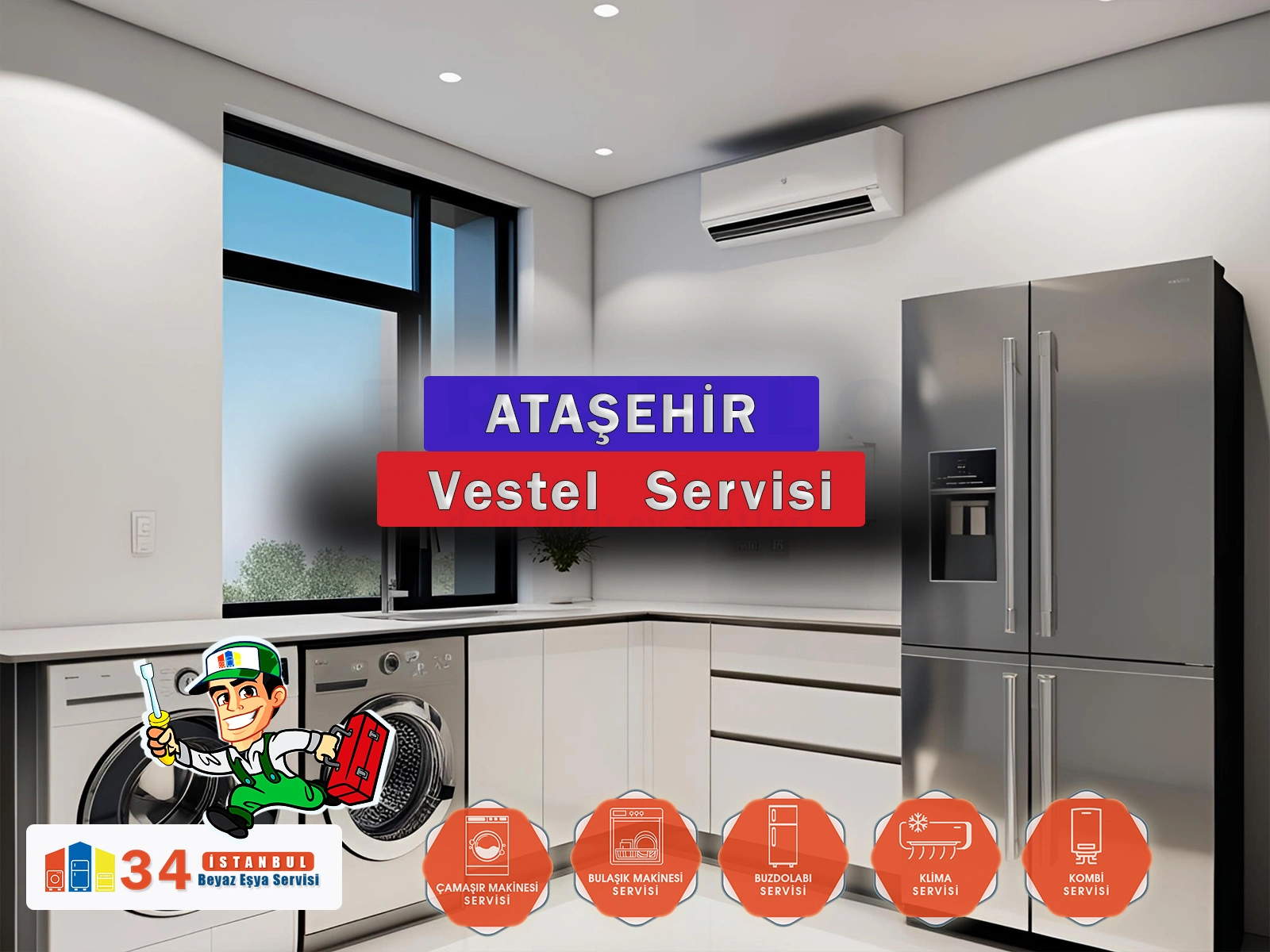 Ataşehir Vestel Servisi