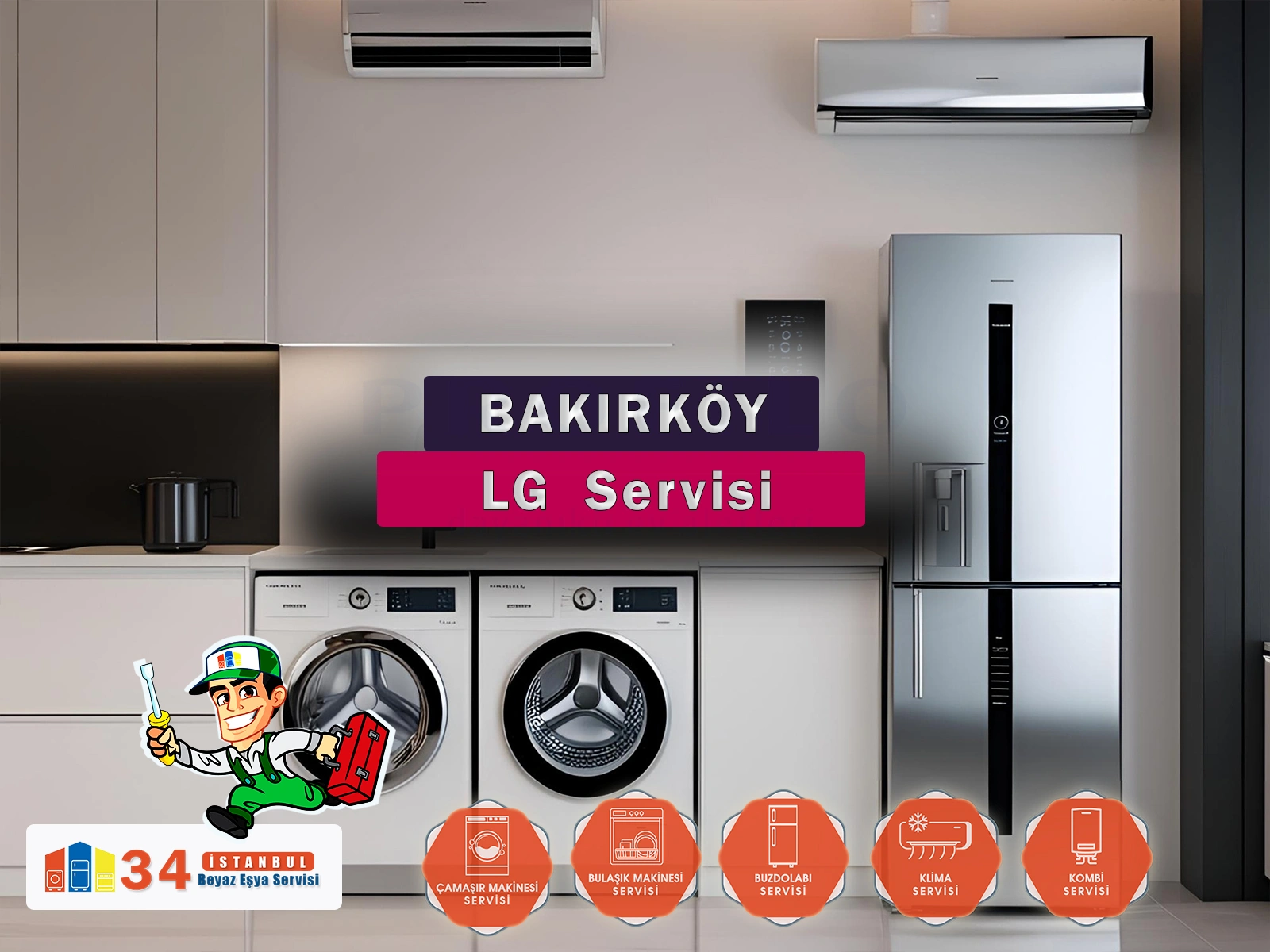 Bakırköy LG Servisi