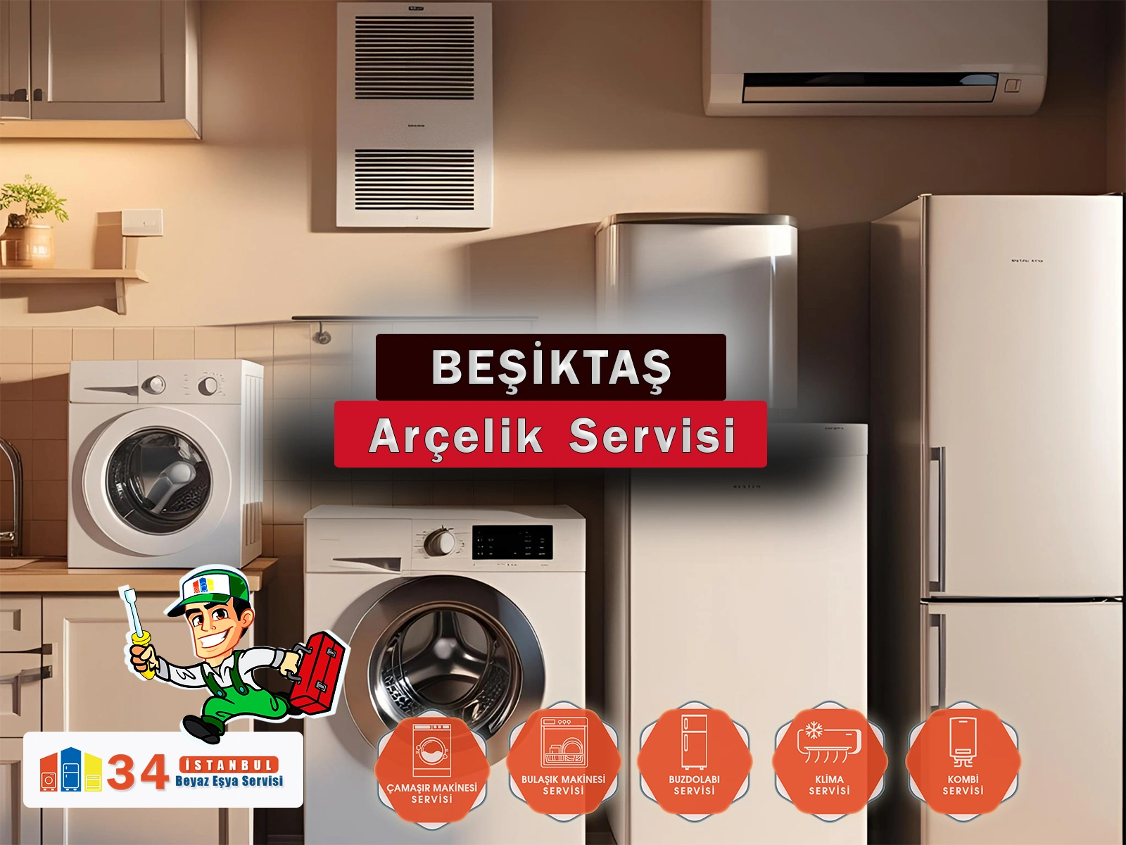 Beşiktaş Arçelik Servisi