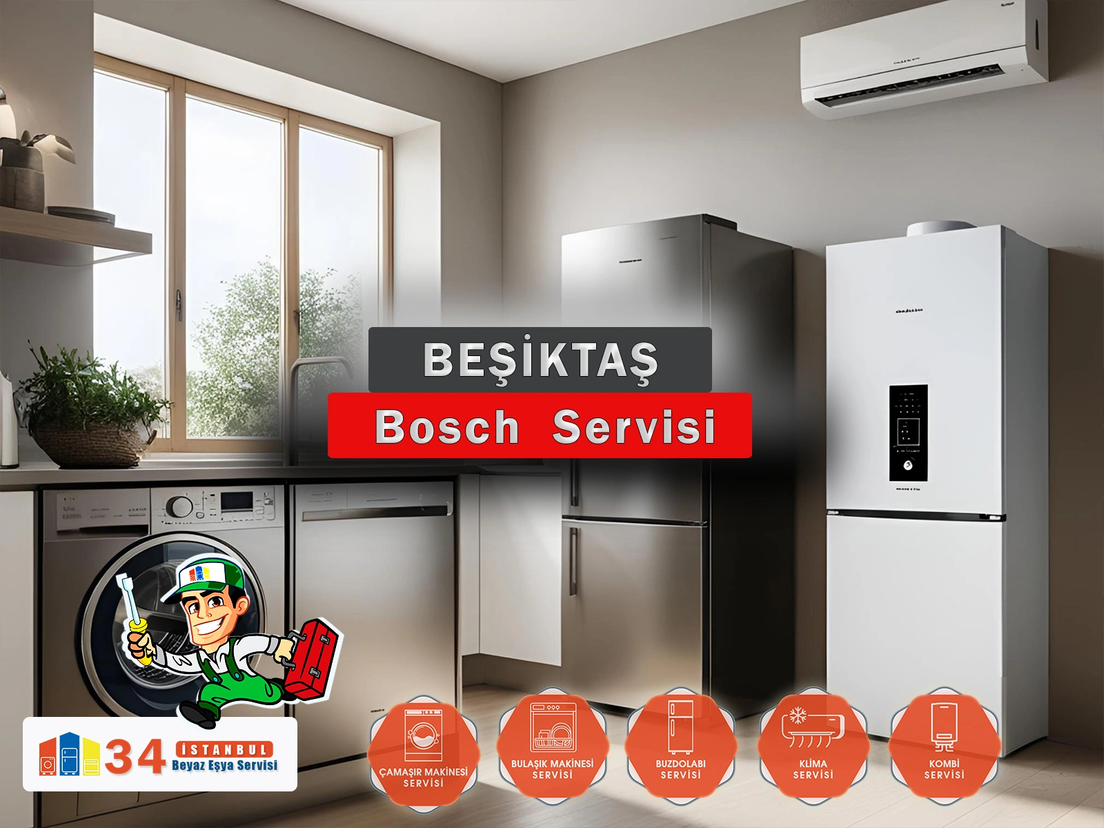 Beşiktaş Bosch Servisi