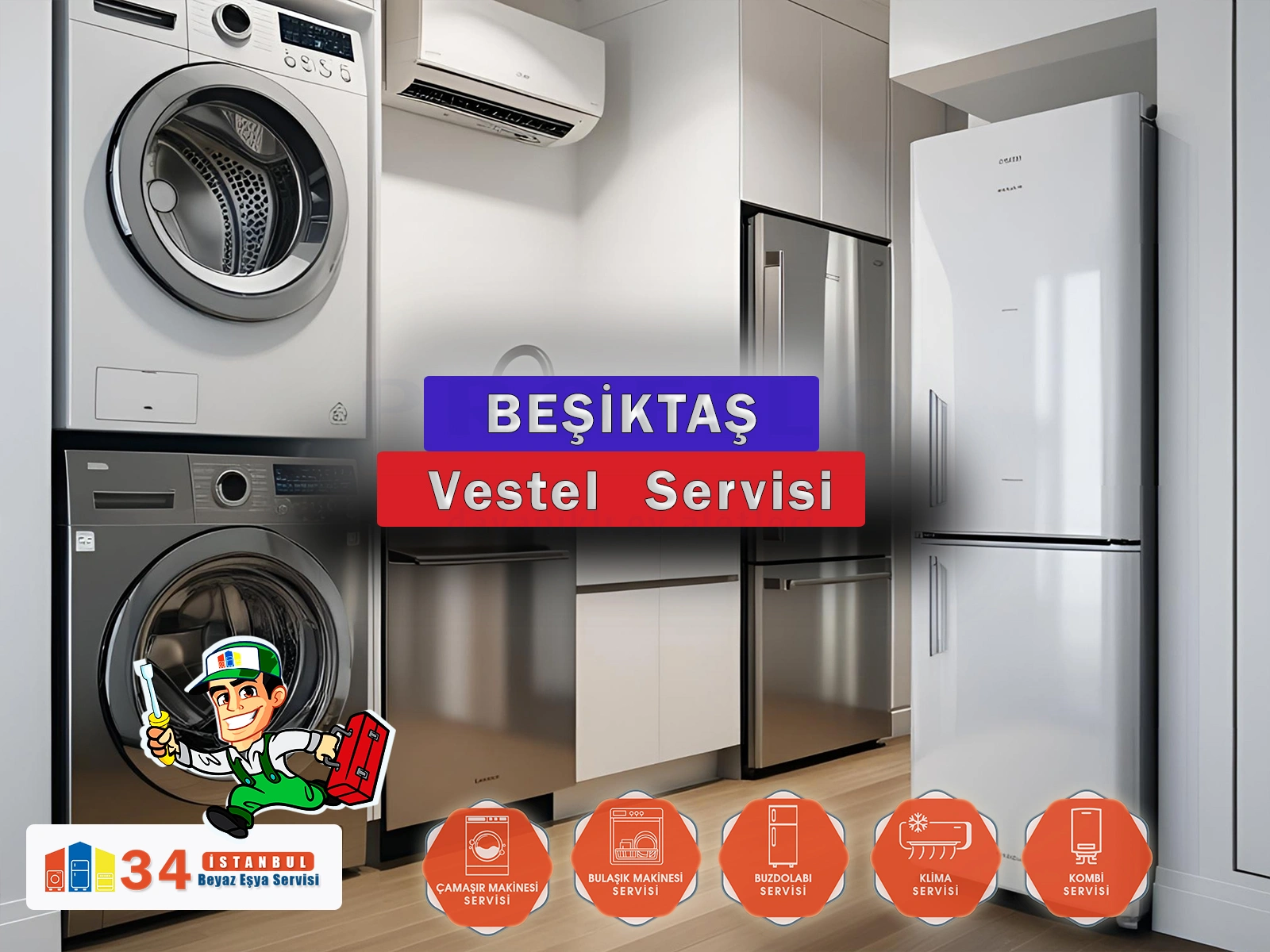 Beşiktaş Vestel Servisi
