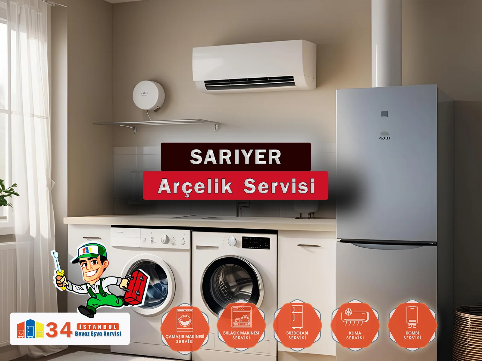 Sarıyer Arçelik Servisi