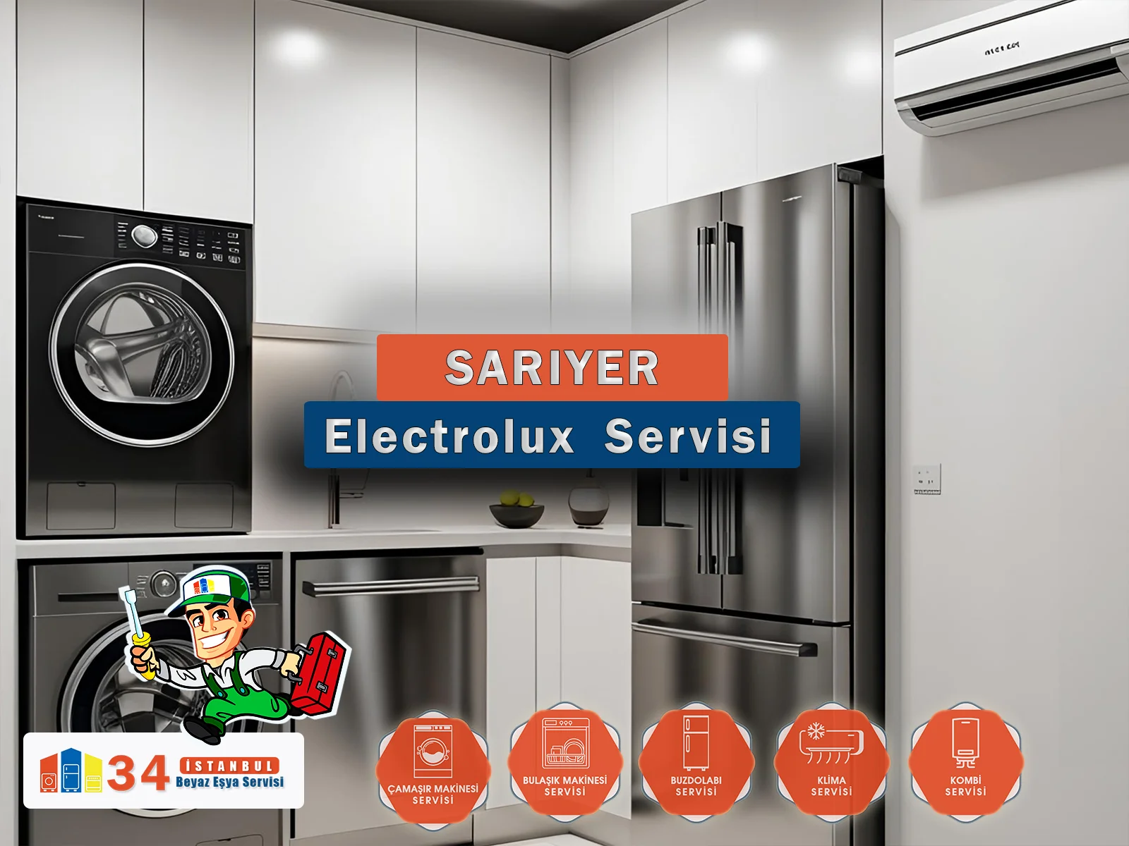 Sarıyer Electrolux Servisi