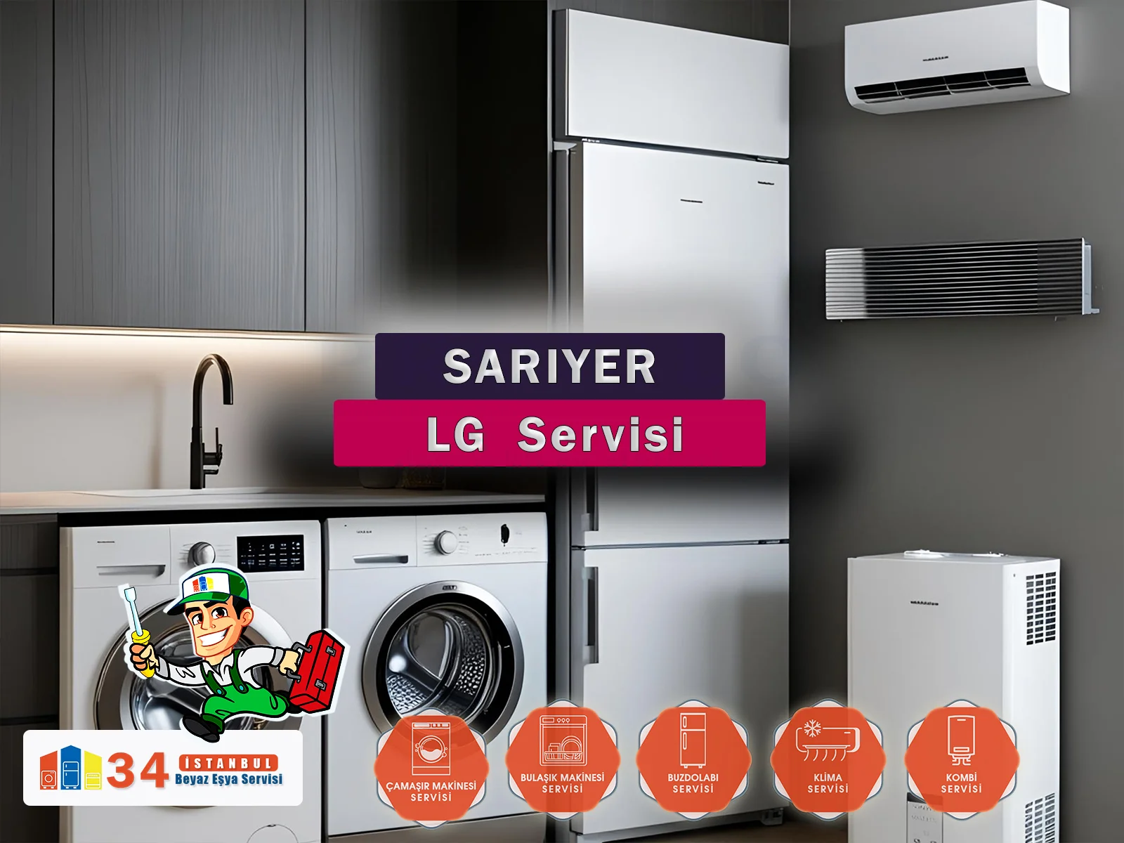 Sarıyer LG Servisi