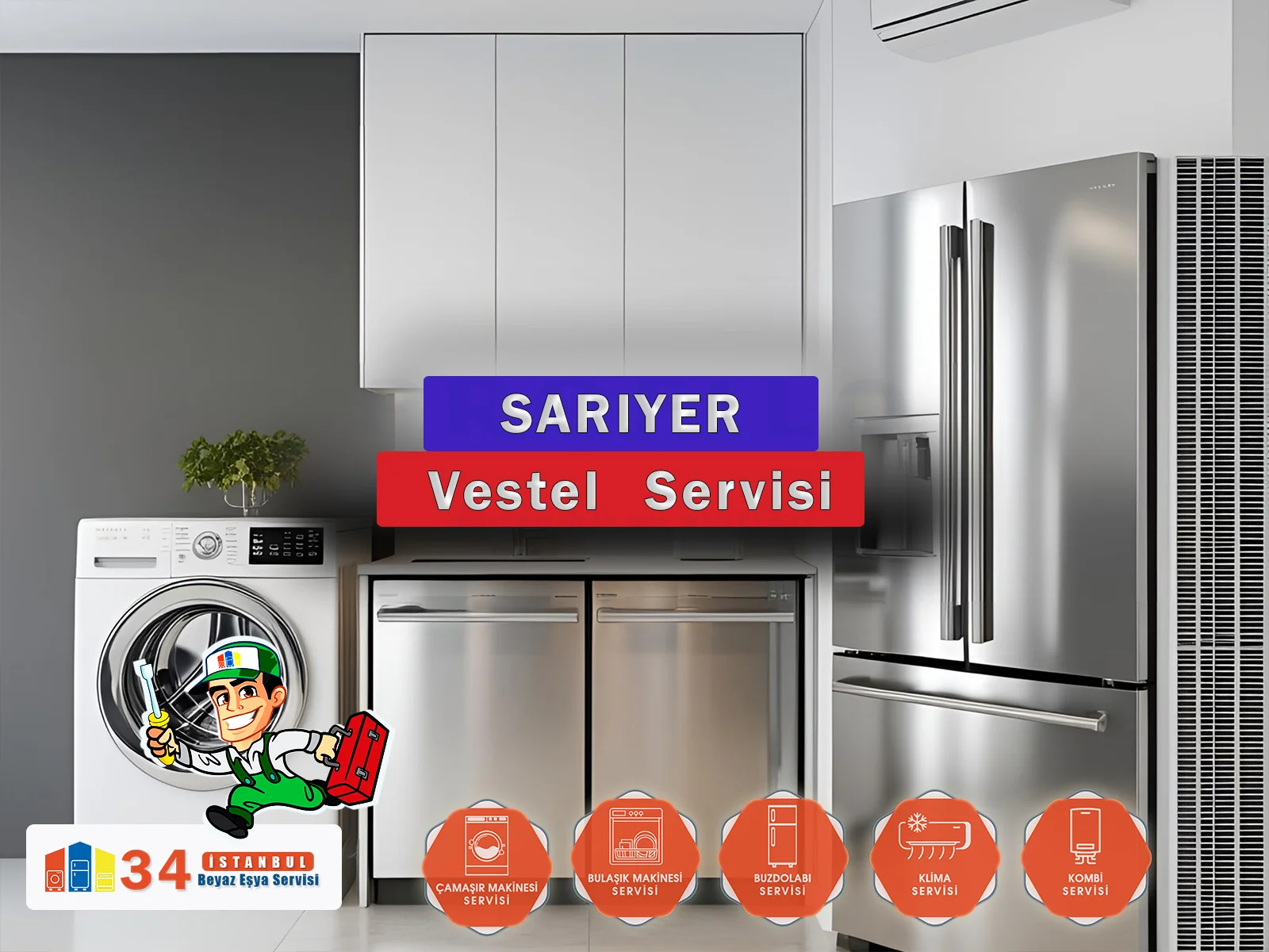 Sarıyer Vestel Servisi